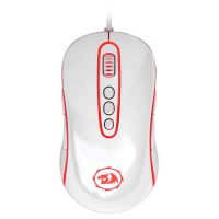 Mouse USB Redragon Gamer Phoenix Lunar Branco c/ Led
